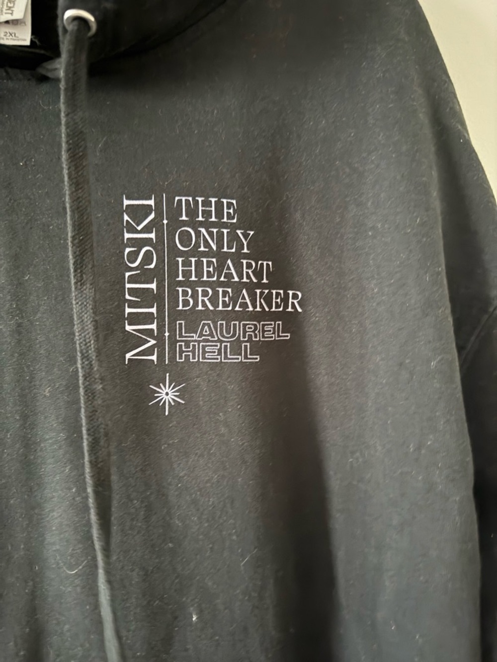 Mitski The Only Heart Breaker Black Hoodie Size 2XL - Picture 2 of 6